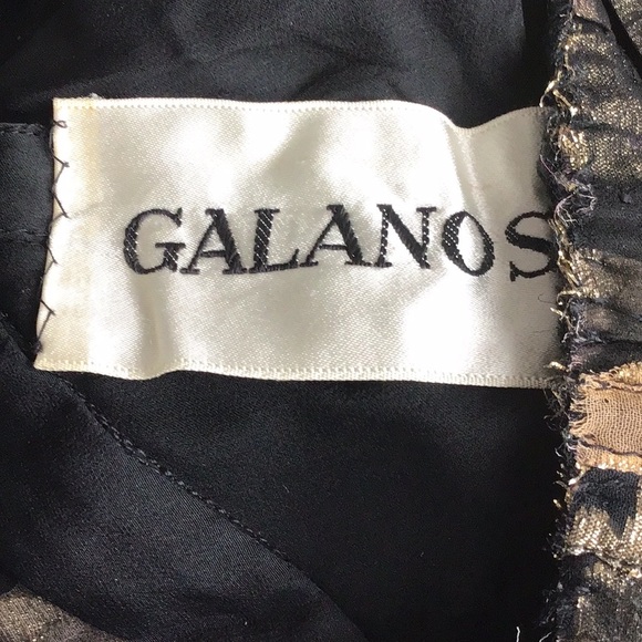 GALANOS VINTAGE. An Exclusive Vintage MaxiDress by Galanos. - Picture 12 of 13
